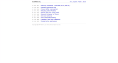 Desktop Screenshot of indelible.org